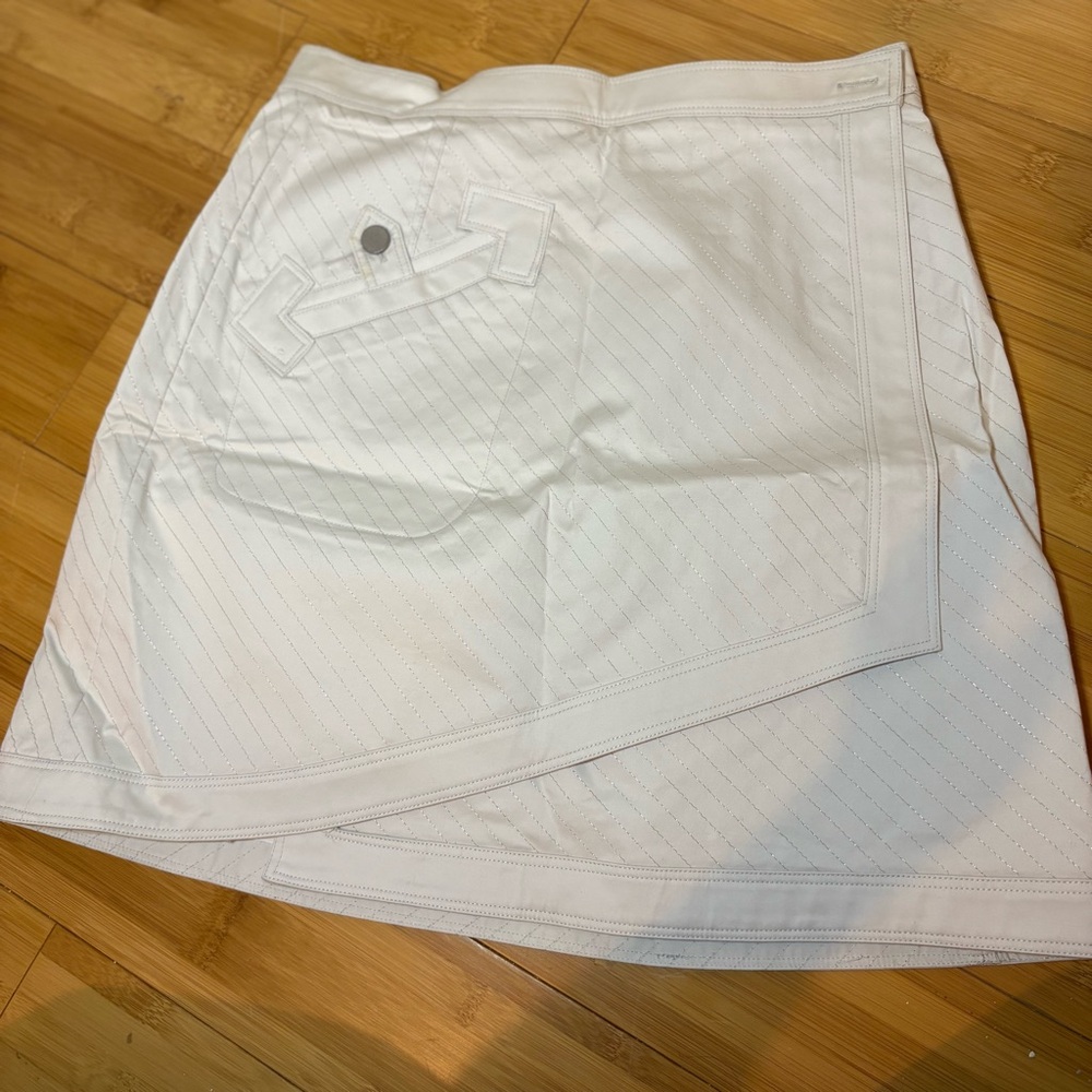Z Spoke by Zac Posen White Wrap Mini Skirt - Picture 1 of 6